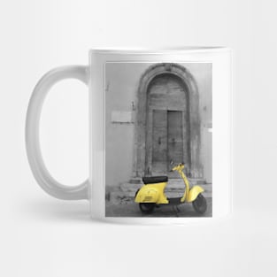 Vespa watercolor painting Mug